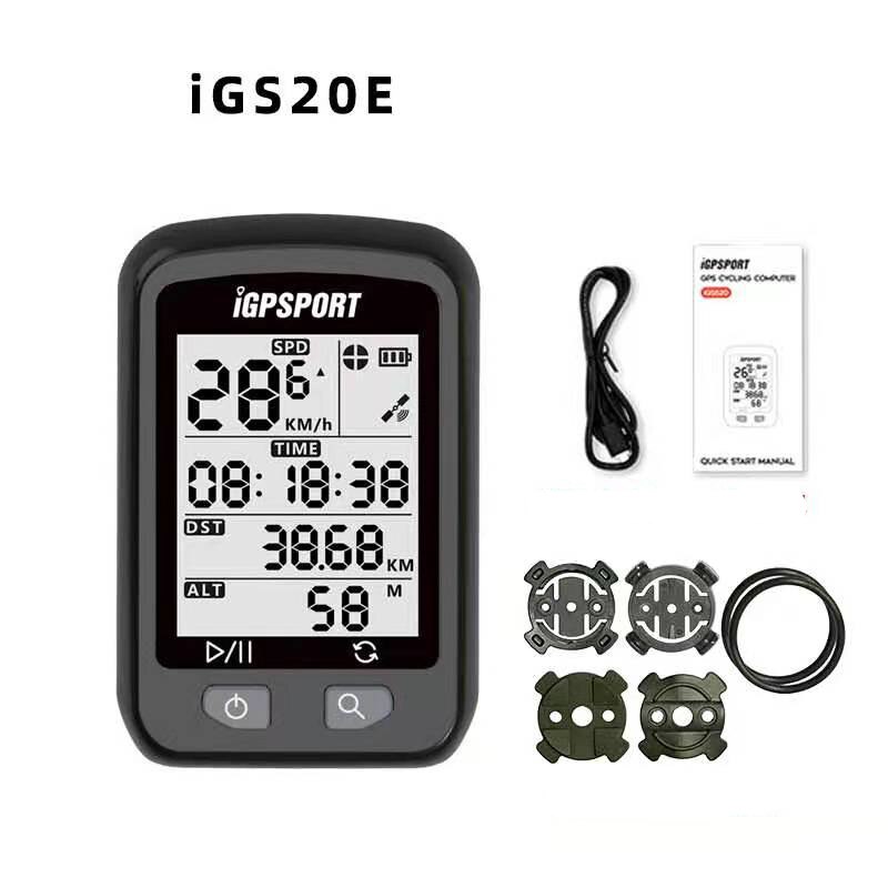 Igpsport IGS10S Gps Fietscomputer IPX6 Waterdichte Fiets Kilometerstand Sport IGS20E Snelheidsmeter Road Moutain Mtb Accessoires: IGS20E