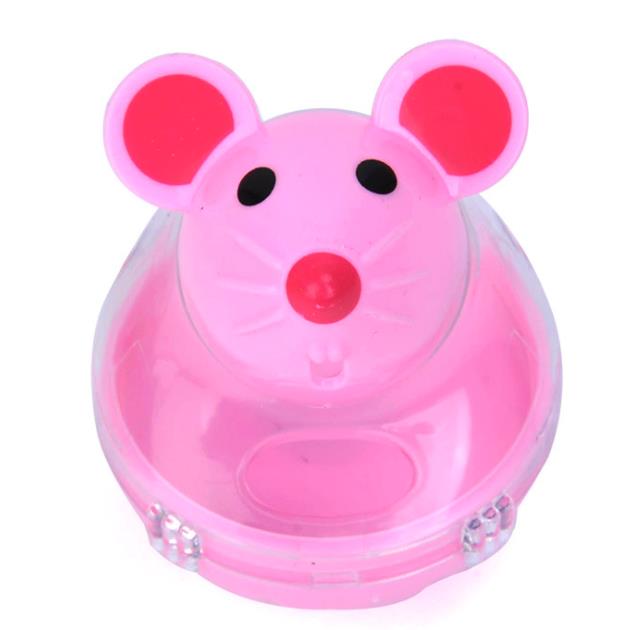 Pet Cat Fun Tumbler Feeder Toy Mouse Leaking Food Balls pet leaking device funny cat interactive toy