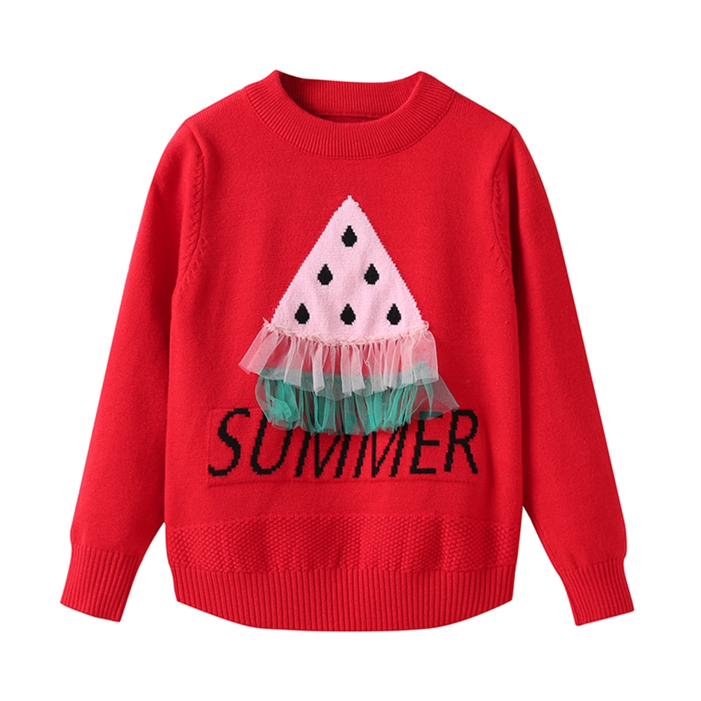 Pull D'hiver Enfant Manches Longues - Mignon Motif Dessin Animé, Coton Doux, Taille 1-6 Ans, Parfait Noël Ou Quotidien