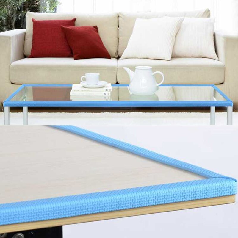 Baby Safety Table Desk Edge Corner Cushion Guard Strip Softener Bumper Protector Child Safety Table Corner Protector Tape Safety