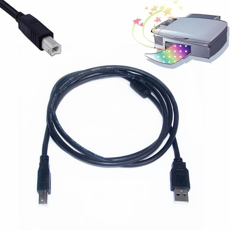 1Pc USB 2.0 Printer High-speed Cable A to B Male to Male Printer Scanner Cable 1.5m / 3m / 5m Data Cable Line