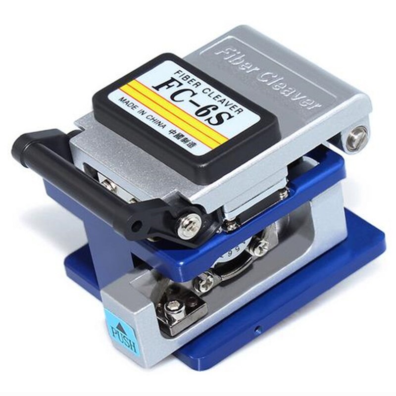 Cold Contact Dedicated Metal Fiber Cleaver FC-6S Cutting Fiber Knife FTTH Fiber Optic Cable Cutter Knife Fiber Cleaver Tool