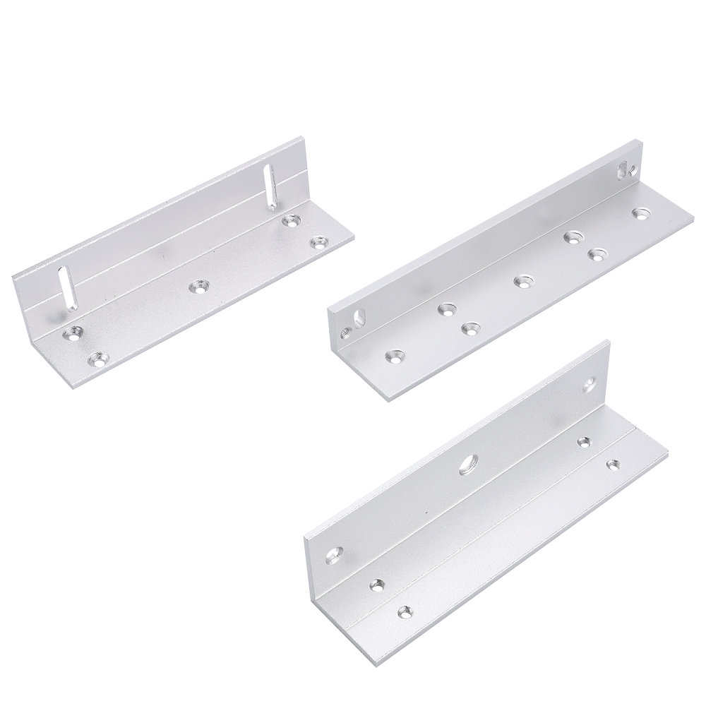 Z &amp; L-Soporte ZL para cerradura magnética eléctrica de fuerza, soporte para puerta interior de 180KG, 350lbs