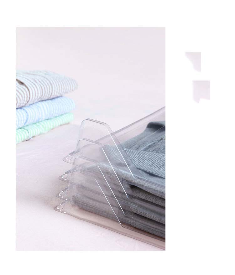 5 stk garderobe tøj opbevaringsskabe holder tøj opbevaringsstativ holdbart vasketøj organisator foldebræt hjem