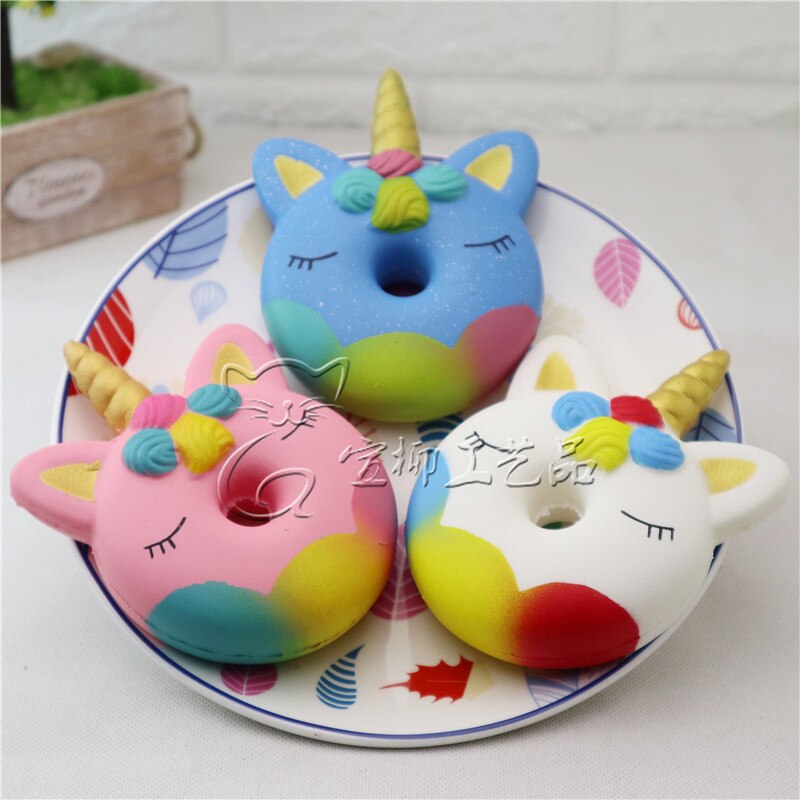 Neue Squishy Einhorn Pu Langsam Steigenden freundlicher Dekompression Lustige Spielzeug für