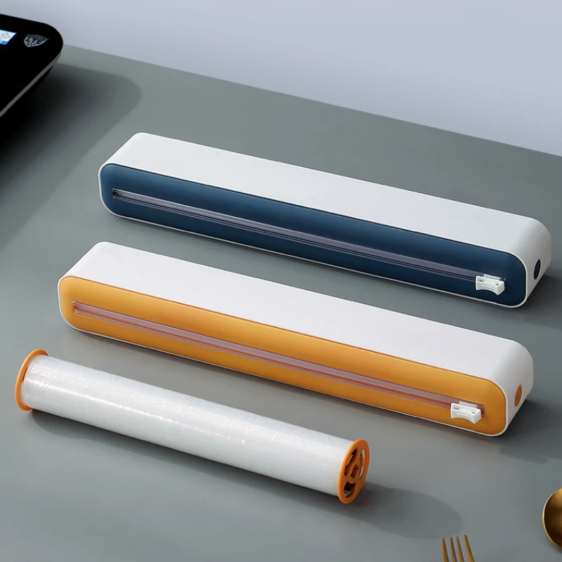 Coupe-film plastique multi-fonctionnel, pour usage domestique, sans déchirure, réfrigérateur, mur, cuisine, alimentaire, SPE