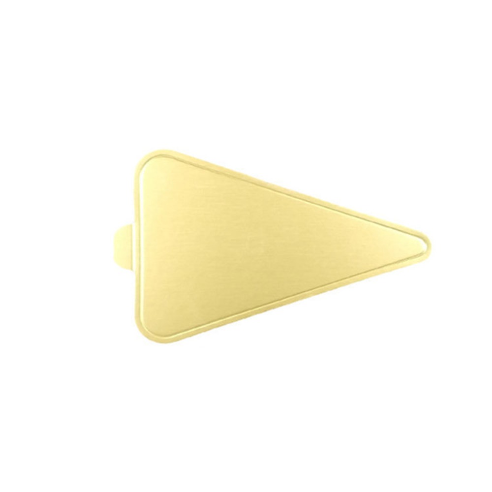 100 Uds herramienta para hornear pastel desechable cartón papel bandeja de postre dorada Mini Base de magdalenas multiforma comercial: Rosa