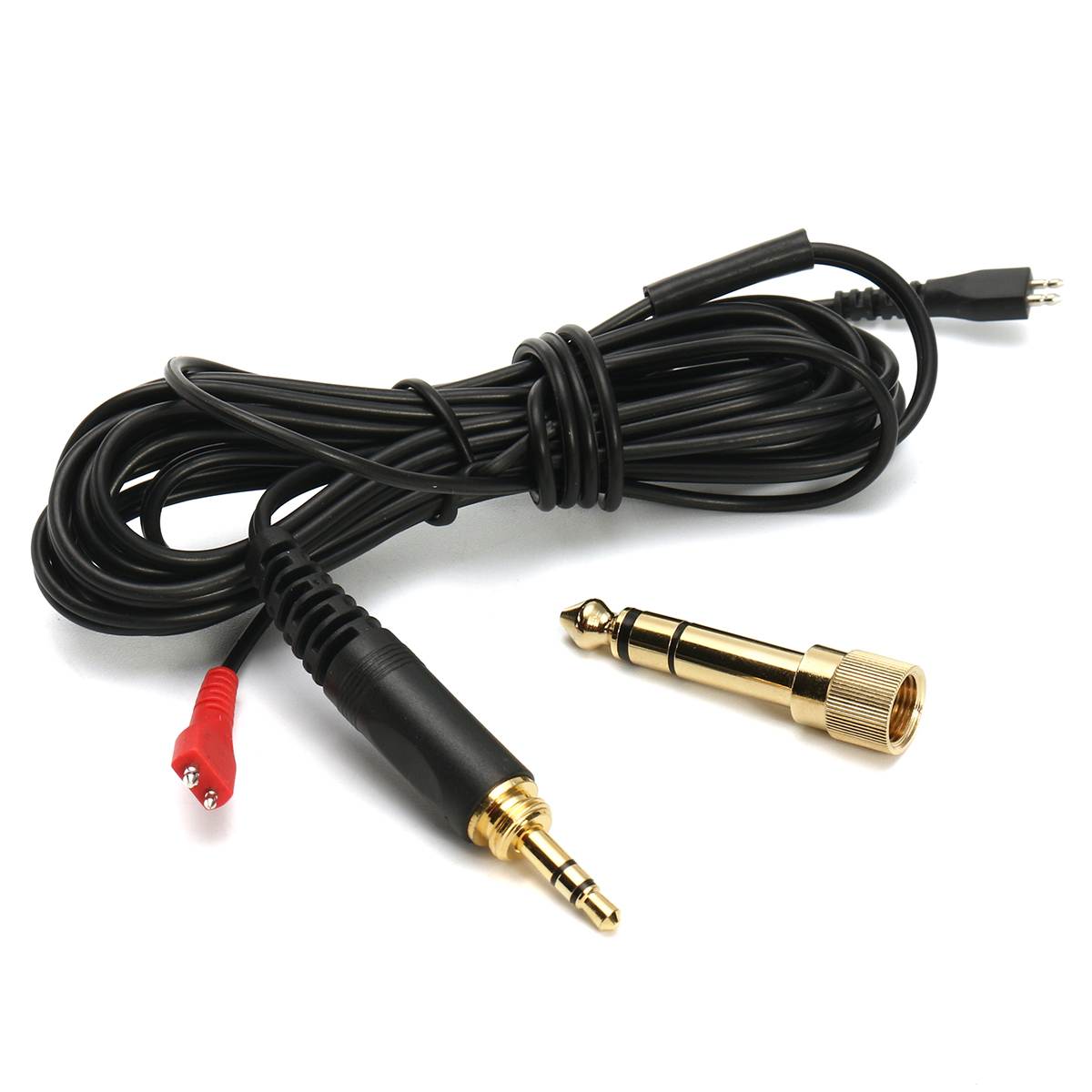 Oortelefoon Onderhoud Draad Hoofdtelefoon Kabel Vervanging Oortelefoon Kabel Lead Koord Voor Sennheiser HD25-II 25SP 560 540 414 2M