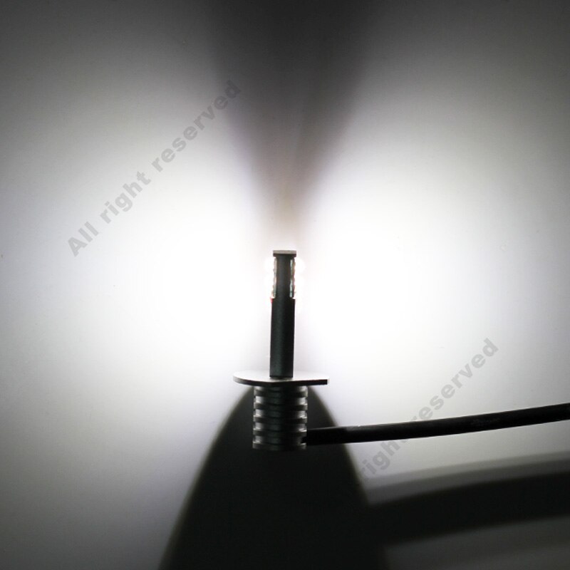 2Pcs H1 Led-lampen Sharp Chip Witte Auto 12-SMD 750LM Drl Dagrijverlichting Mistlampen Auto Leds Auto rijden Lamp 12V-24V