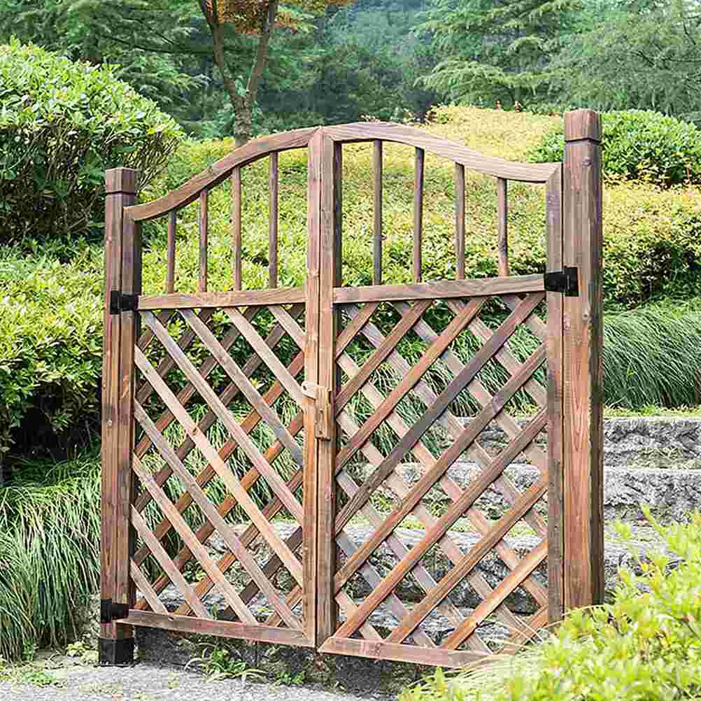 4Pcs Schuur Deur Scharnieren Zware Hek Gate Scharnier Zwarte Deur Schuur Scharnieren