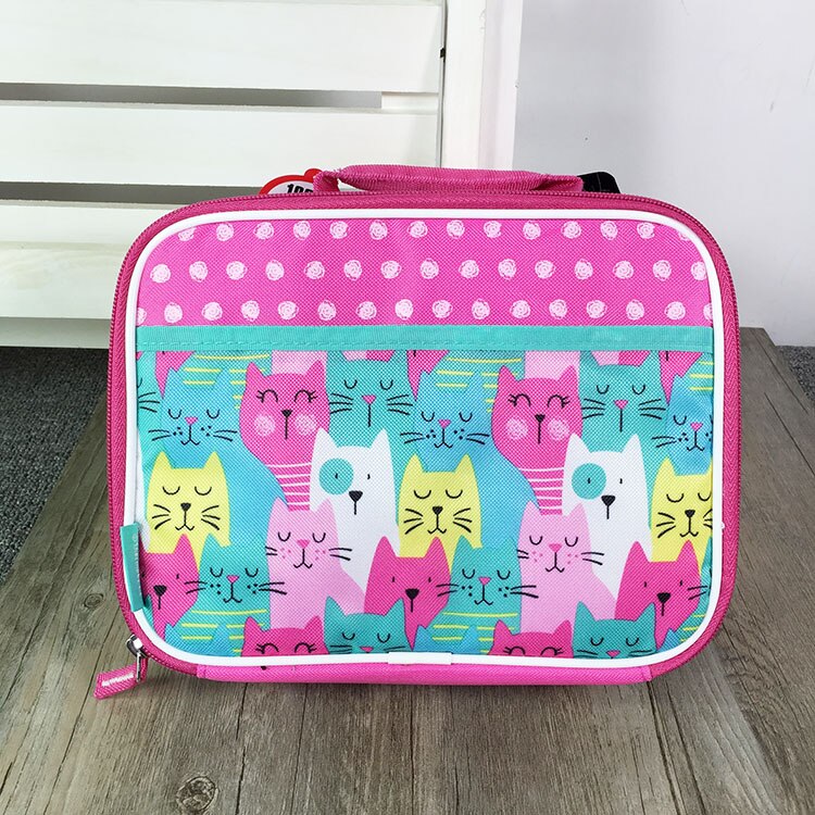 Sac repas isotherme, chiens et chiens, amoureux du cœur, pour l'école, garçons, filles, femmes, sac fourre-tout pour nourriture, pique-nique thermique