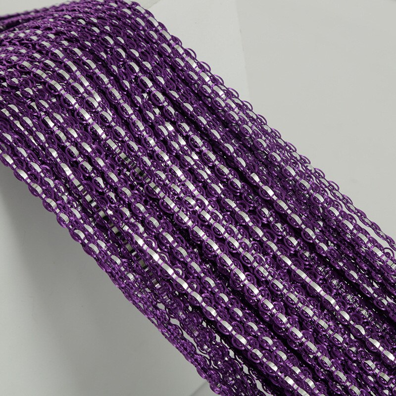Rideau à cordes argenté avec pompon brillant, 100x200cm, diviseur de salon à la , décoration de mariage pour la maison, rideau de cuisine: 06