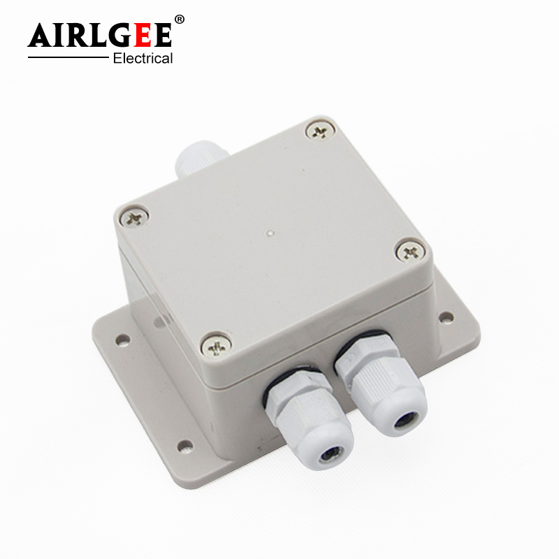 63 * 58 * 45mm 1 Inlet 2 Outlet terminal box with ear plastic waterproof junction box IP66 junction box wiring box