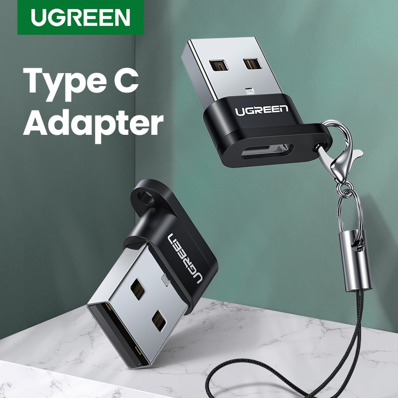 Ugreen Usb Type-C Adapter Type C Naar Usb 2.0 Hoofdtelefoon Adapter Usb Type C Converters Voor Samsung Galaxy s10 Macbook Usb C Adapter