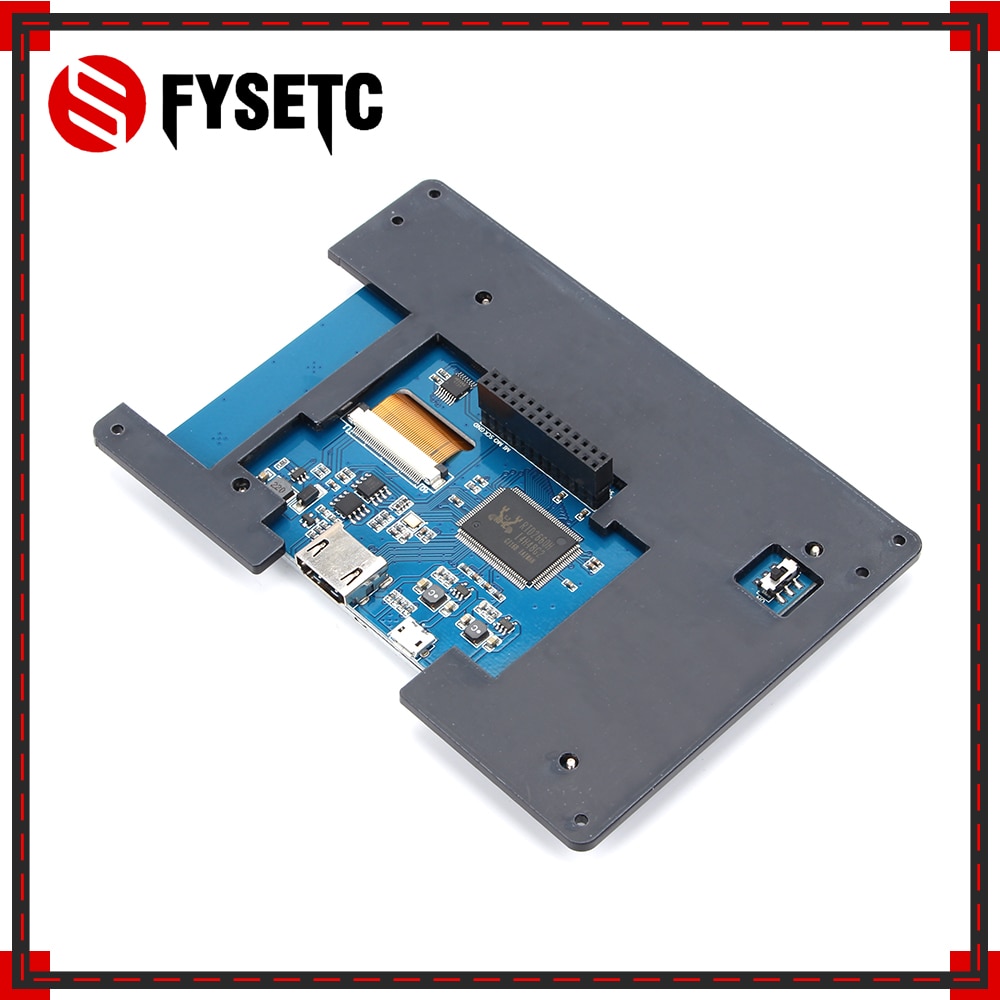 Black Raspberry Pi 3 Model B 5 Inch Raspberry Pi LCD Acrylic Bracket Case Fixed Bracket For Raspberry Pi 3B+