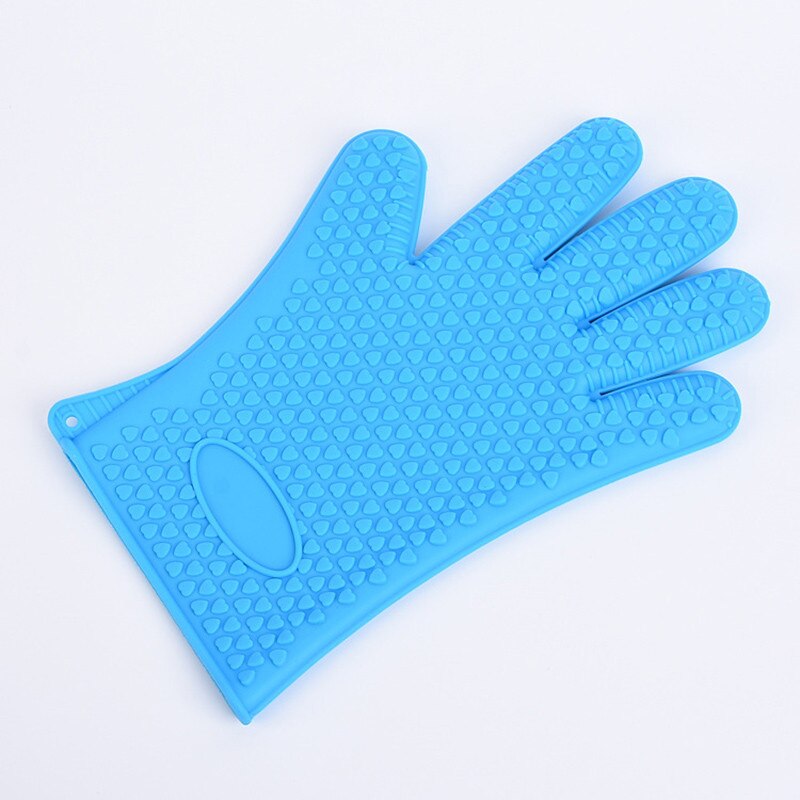 1 Pc Silicone Glove Heat Resistant Glove for BBQ Grill Gloves for Cooking Baking Tools Barbecue Grilling Gloves