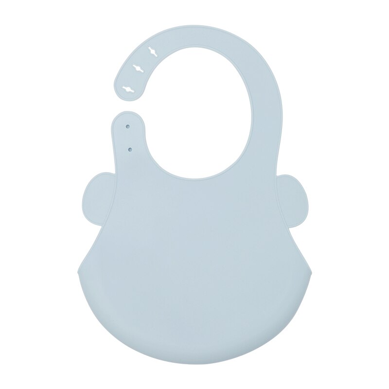 Weiche Silikon Fütterung Bib Wasserdicht Einstellbare Snaps Cartoon Baby Lätzchen Für Säuglinge Und Kleinkinder Mit Lebensmittel Catcher Tasche