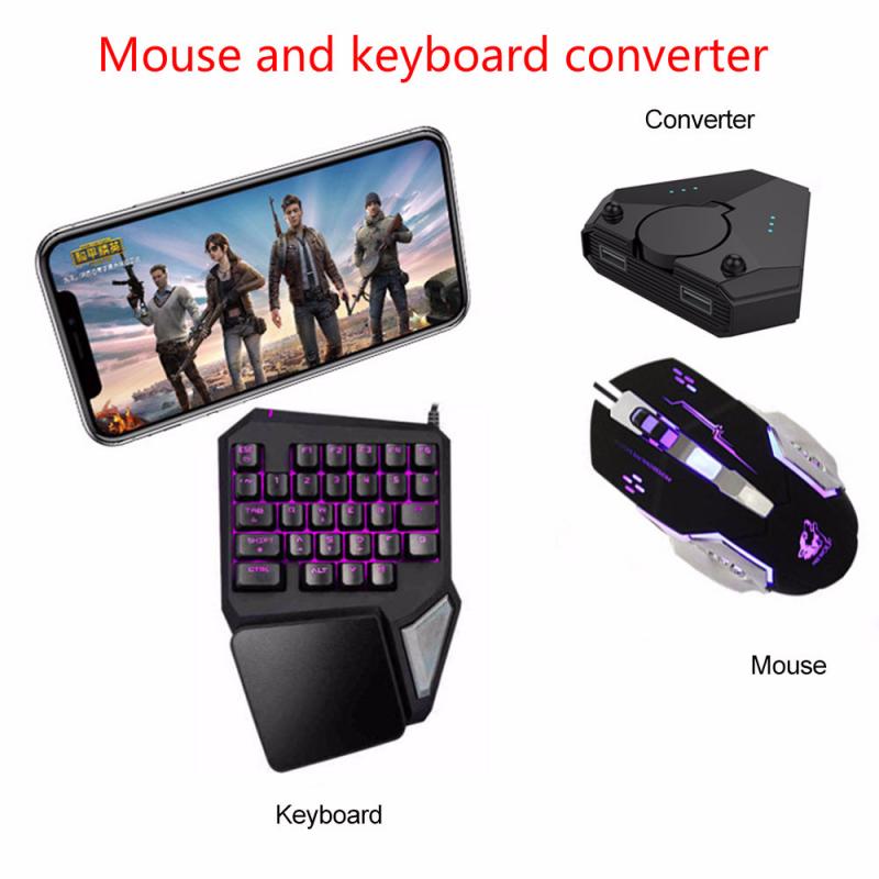 Bluetooth Eten Kip Artefact Toetsenbord Muis Converter Airdrop Box Android Ios Mobiele Game Eten Kip Troon Converter