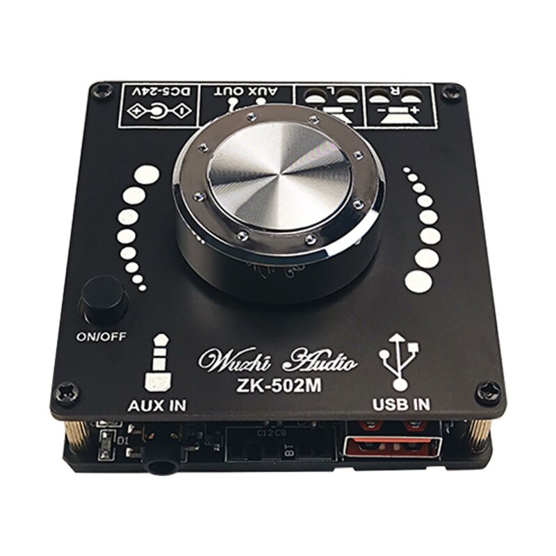 ZK-502M Versterker Boord Hifi 2.0 Stereo Bluetooth Digitale Versterker Module H054