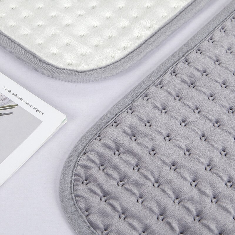 Rainbow Electric Heating Pad Flannel Heating Mat of Safe protection and Automatic temperature Control （WD101-36）