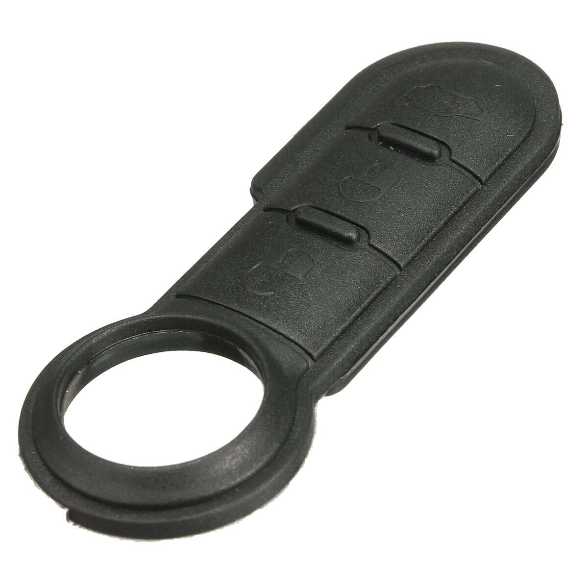 3 Button Car Remote Key Fob Pad Replacement For Fiat 500 / Panda / Punto / Bravo
