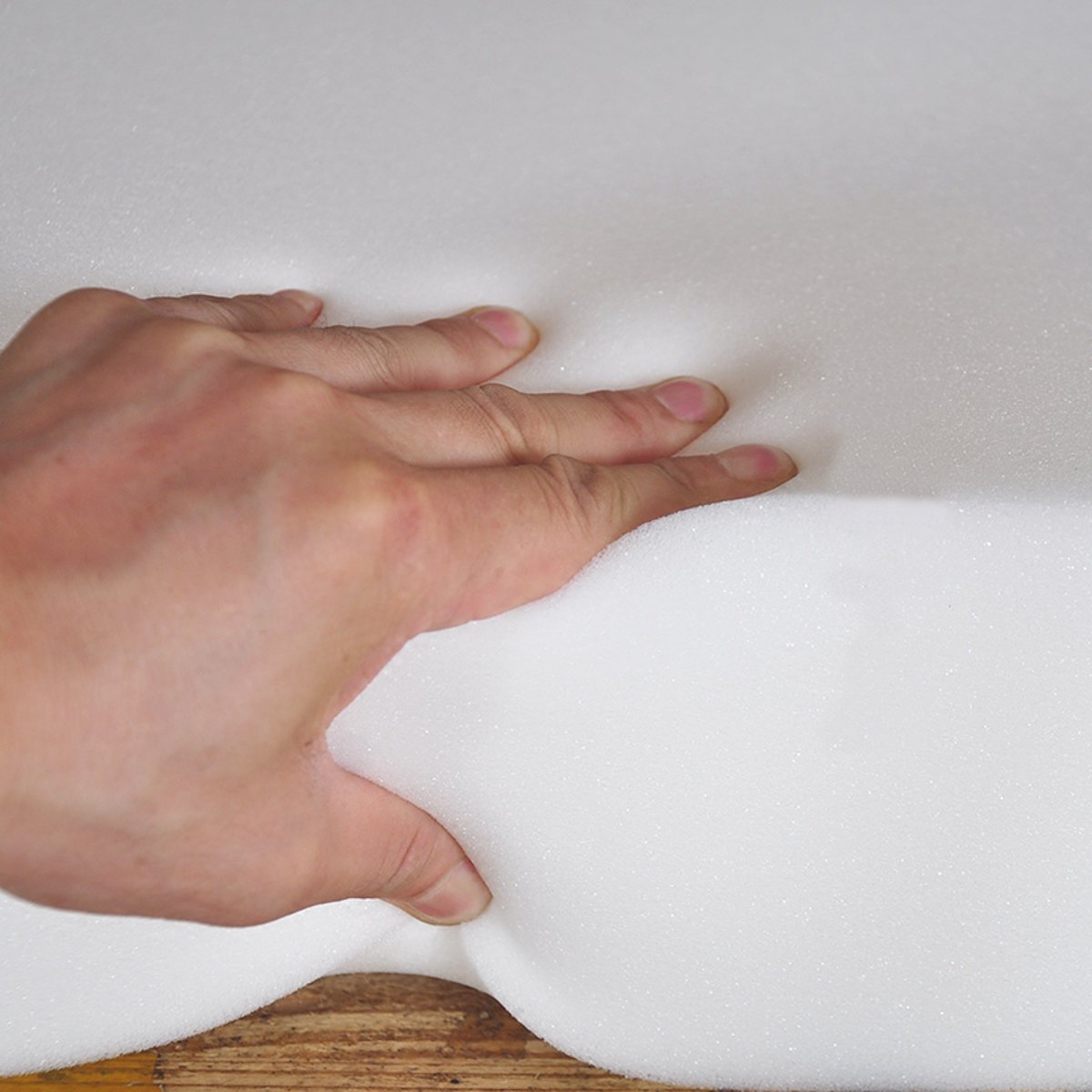 Hohe Dichte Polyurethan Schaum fest Polster Weiß Schaum Stuhl Sitz Gummi Kissen Möbel Ersatz Pad 200X60X7,5 cm