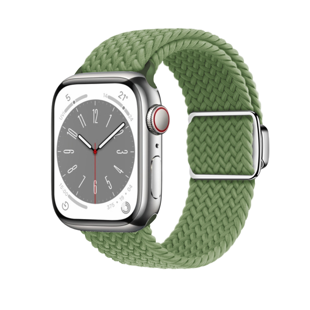 Nylon-Schlaufenarmband für Apfel Uhr Band 45 mm 44 mm 46 mm 42 mm 49 mm 41 40 38 mm Magnetarmband iWatch Serie Ultra 10 9 8 7 6 5 SE