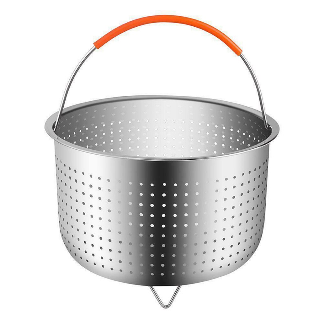 Vaporizador de acero inoxidable, cesta para vegetales escurridor, olla a presión, herramienta de cocina para el hogar LBShipping