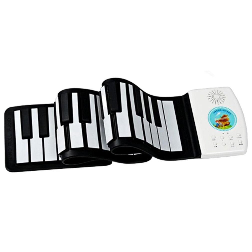 Portable 49-key Early Childhood Education Multifunctional Musical Instrument Hand-rolled Piano: 1