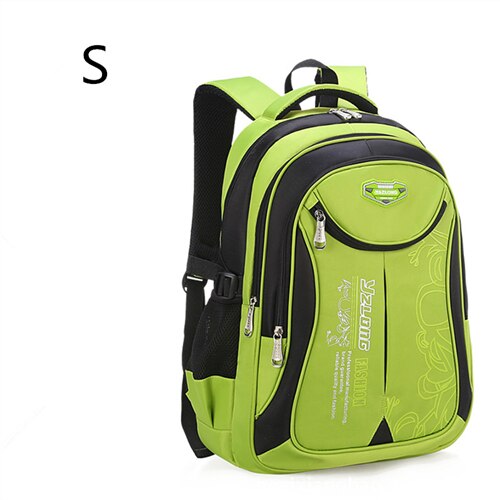 Kids Orthopedische Rugzak Primaire Schooltassen Voor Studenten Jongens Meisjes Rugzakken Waterdichte Schooltassen Boekentas Mochila Infantil: S green