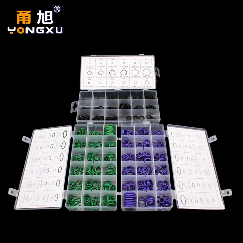 Resist  r134a o ring kit erstatning for bil klimaanlegg bil a/c reparasjon reservedeler nbr ringer sett kjøretøy vedlikehold