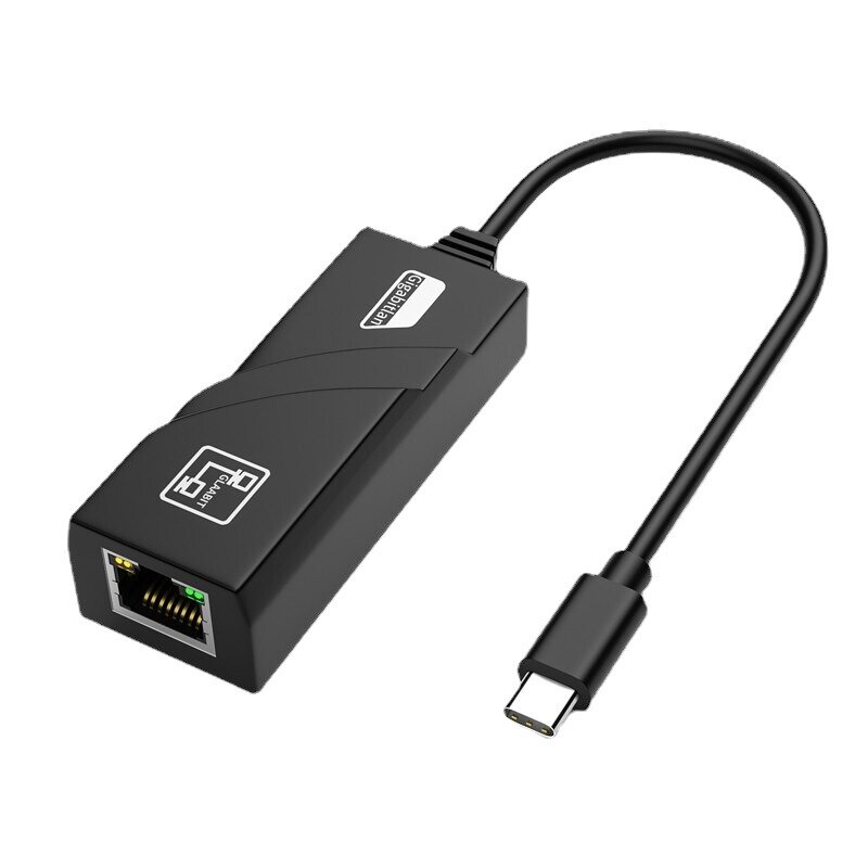 Gigabit Ethernet Usb Type C Naar RJ45 Bedrade Netwerkkaart 10/100/1000Mbps Interface Lan Adapter Driver-Gratis Voor Macbook Air Pc: Default Title