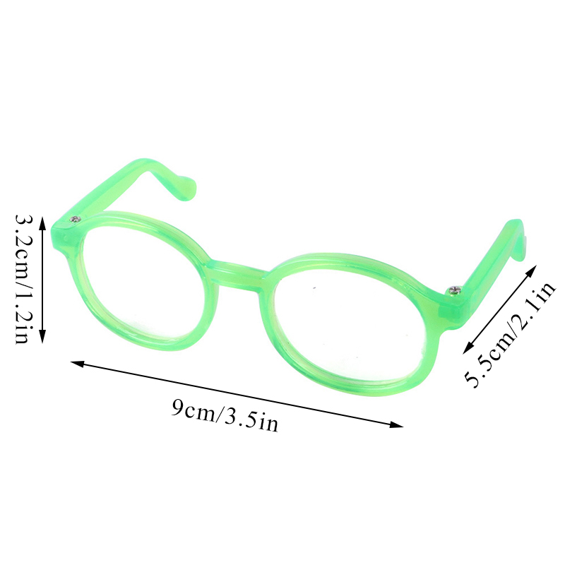 Funny Pet Cute Glasses Plastic Transparent Cat Sun Glasses Dog Teddy Personality Pet Dress Up Pet Supply Decoration Accessories