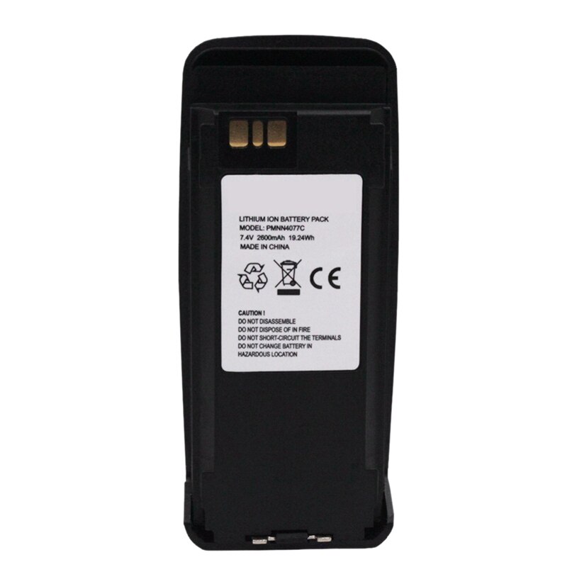 Pmnn4065 Pmnn4066 Pmnn4077 2600Mah Li-Ion Battery For Motorola 1 Dp3600 P8268 Dgp8050 Dgp5050 Dep550 Dep570 Dgp4150 Dgp6150 Dp34