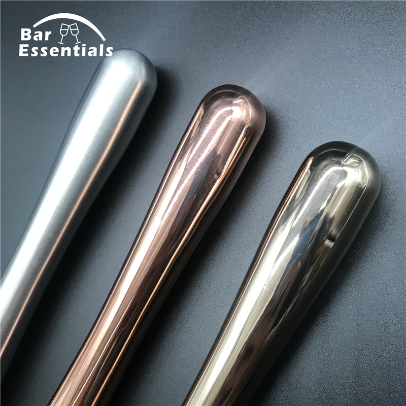 Cocktail Muddler Stainless Steel Bar Mixer Barware Mojito Cocktail DIY Drink Fruit Muddler Crushed Ice Barware Bar Tool