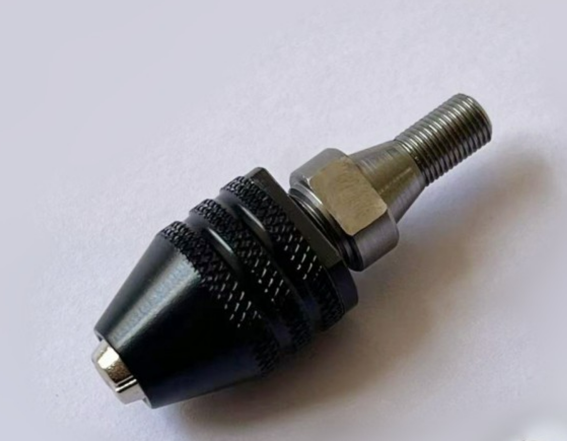 Zubehör für Scheibenklingen, Abdeckung für Schleifmaschinen, Staubwelle, Schutzkappe, abgeschirmtes Mikro-Winkelschleifer-Klemmfutter, 2,35 3,0 3,17 mm: Schwarz