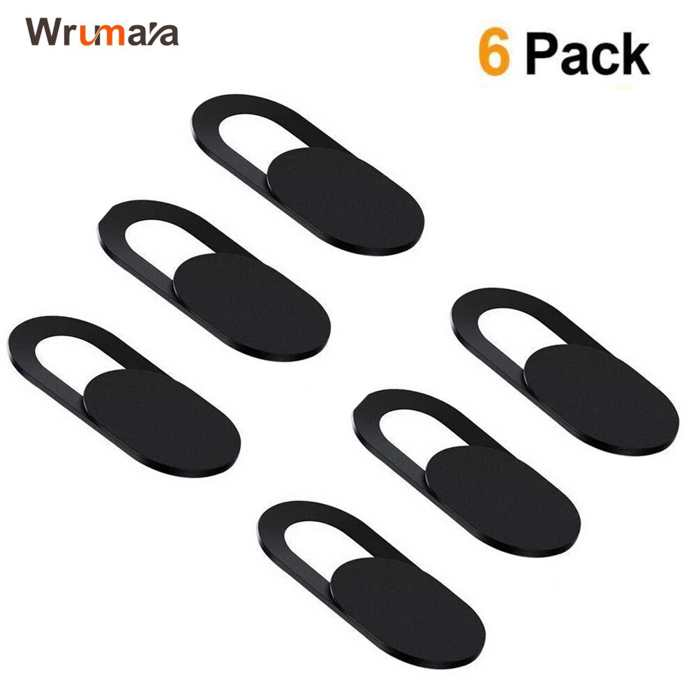 6PCS WebCam Cover Sluiter Slider Plastic Universele Antispy Camera Cover Voor Laptop iPad PC Macbook Privacy Sticker