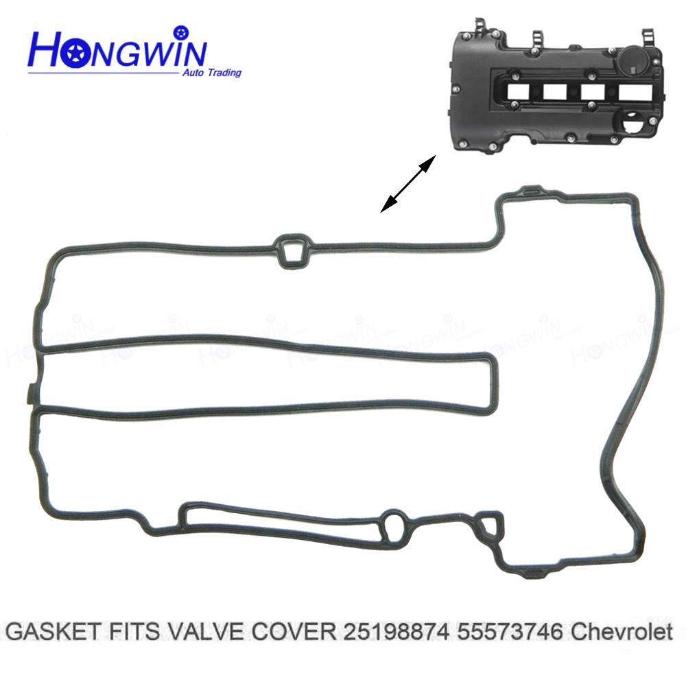 prawdziwy nie.:25198874 55573746 wał rozrządczy silnik zawór pokrywa uszczelka pasuje GM Chevy Cruze dźwiękowy Trax Buick pasuje Chevrolet pasuje 1.4L