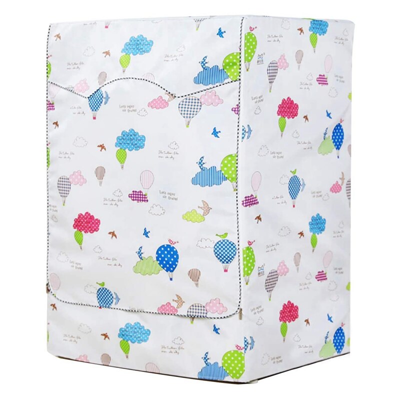 Drum Washing Machine with Teddy Bear Floral Print Cover for Washing Machine At 8/9/10 KG Dedicated