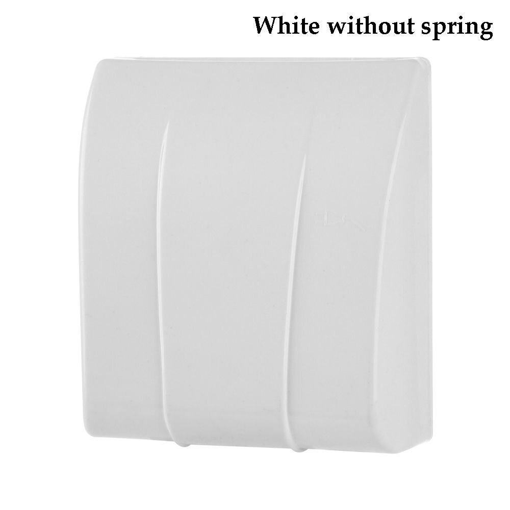 Socket Protector Elektrische Plug Cover Transparant Splash Doos Kind Veiligheid Stopcontact Waterdicht Keuken Wc Badkamer Beschermen: A-white