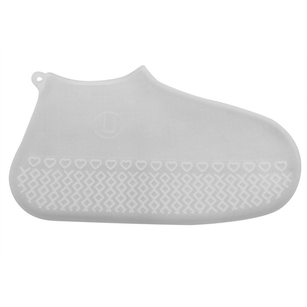 Couvre-chaussures en silicone imperméable réutilisable avec ventouse et semelle antidérapante - Haute élasticité et résistance à la traction - Convient pour la pluie, la neige et la boue pour garder
