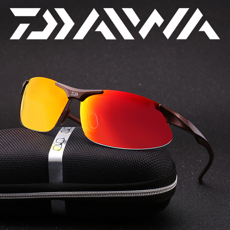 Lunettes De Soleil Polarizadas Daiwa - Protection UV400 - Verres Gris - Pour Pêche & Outdoor