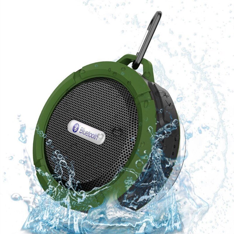 Py Draagbare Speaker Bluetooth Outdoor Wireless Music Speaker Subwoofer Sport Stereo Geluid Waterdichte Mini Speaker Bass