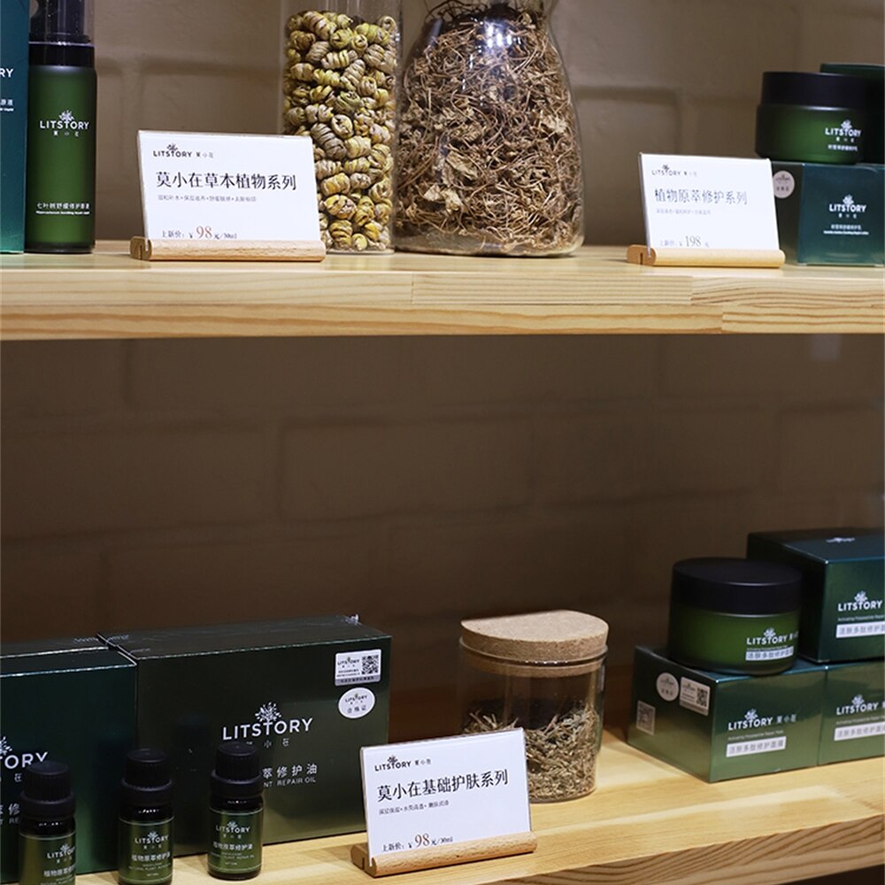 Acrylic Display Stand Set Table L-shaped Table Sign High Commodity Price Display Vertical T-shaped Display Stan