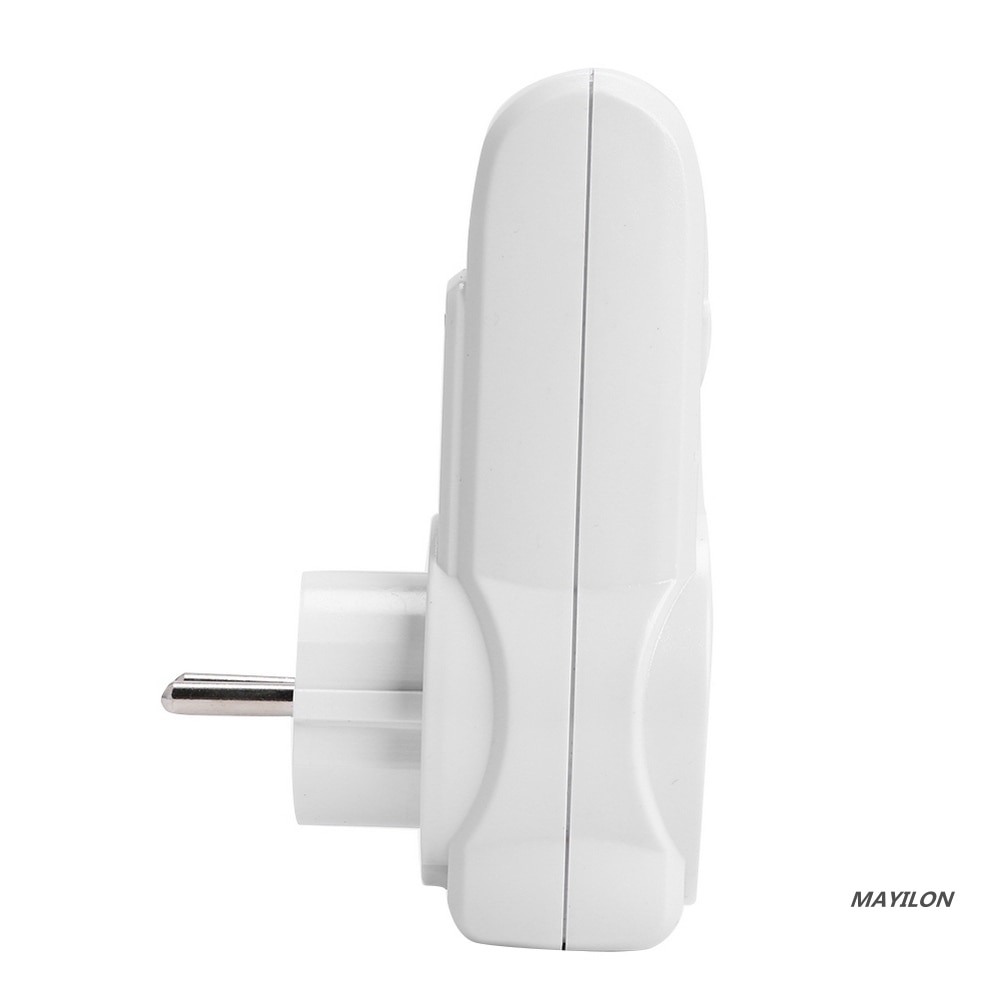 EU Plug Timer Switch Energy Saving Digital Kitchen Timer Outlet Week Hour Programmable Timing Socket