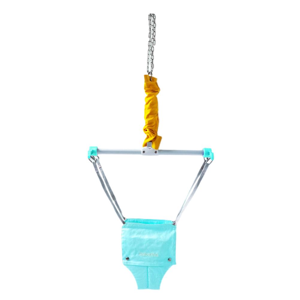 Baby Indoor Jumper Baby Fitness Uitoefenaar Baby Jumper Baby Leren Lopen Trainer Vroege Onderwijs Speelgoed: Blue