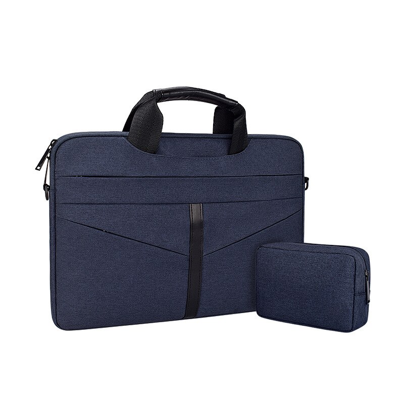 Tragbare Computer Blase Tasche Notebook Schulter Tasche Leder Laptop Tasche Seite Tasche für Männer Business Tasche Sac Bandouliere Homme: 19 15.6inch