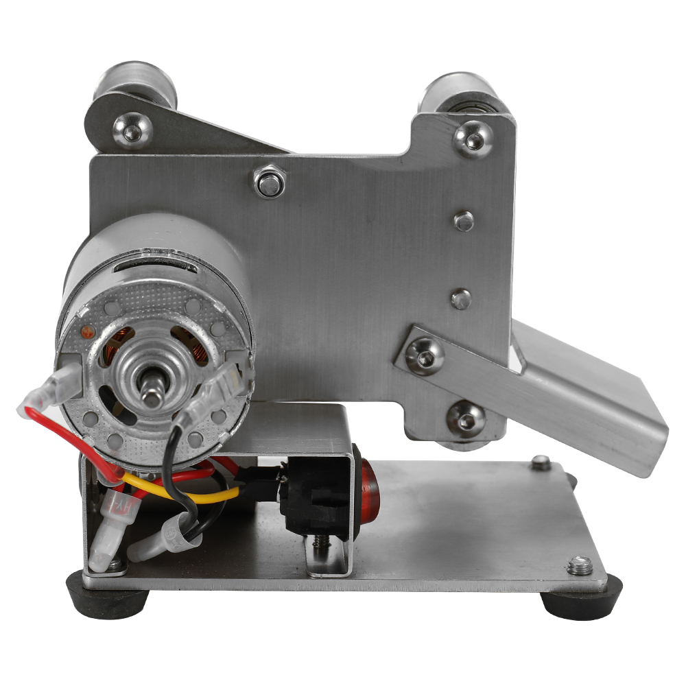 Mini Electric Belt Sander Multifunctional Grinder DIY Polishing Grinding Machine Cutter Edges Sharpener Grinding Machine