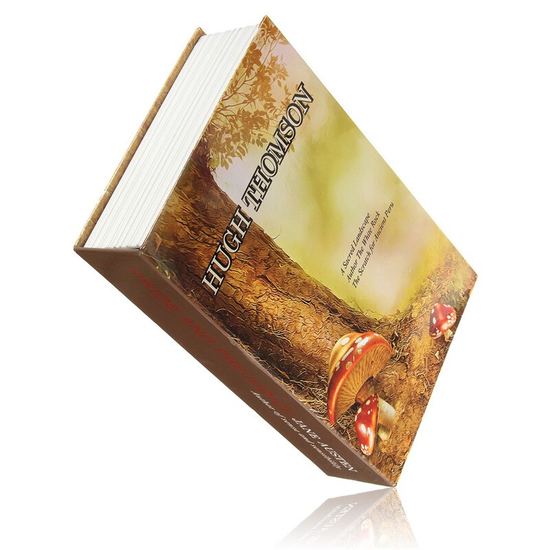 klucz Zamek książka sejfy ukryty sejf podróż Dom pieniądze biżuteria bezpieczeństwo stal symulacja książka 24.2*15*5.5cm