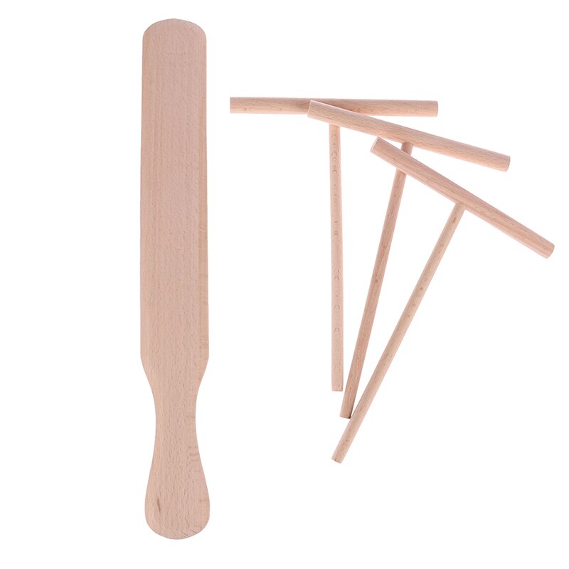 Hanobe Plateau de service en bois rustique